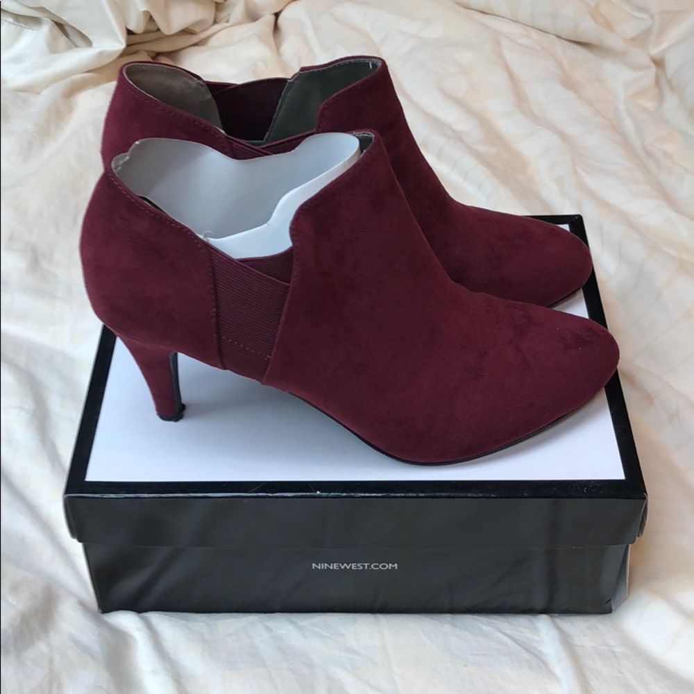 Nine West heeled booties